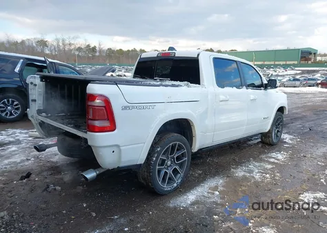 2020 Ram 1500 Laramie 4X4 5'7 Box из США, поврежденный, VIN 1C6SRFJT4LN229435